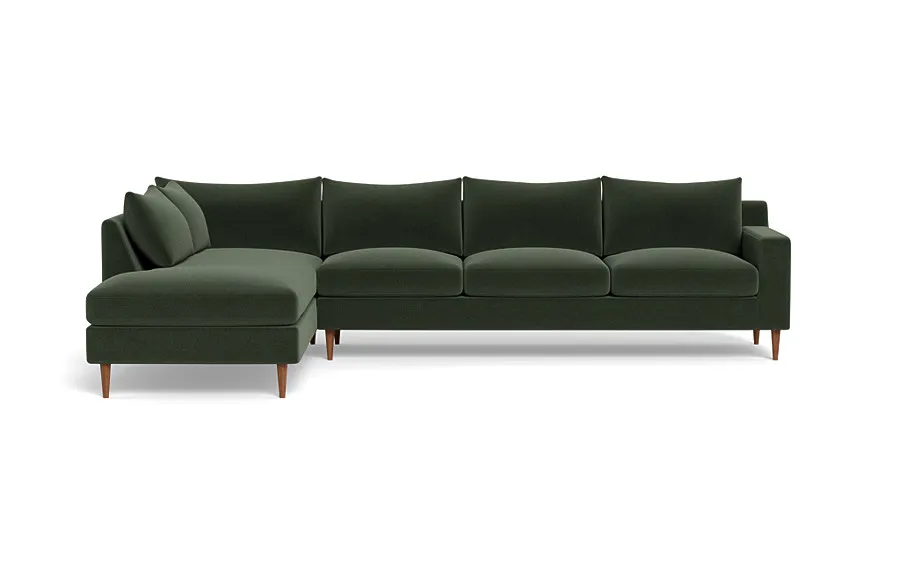 Sloan 4-Seat  Bumper Sectional