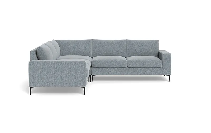 Saylor Wide Arm Corner 4-Seat Sectional Sofa