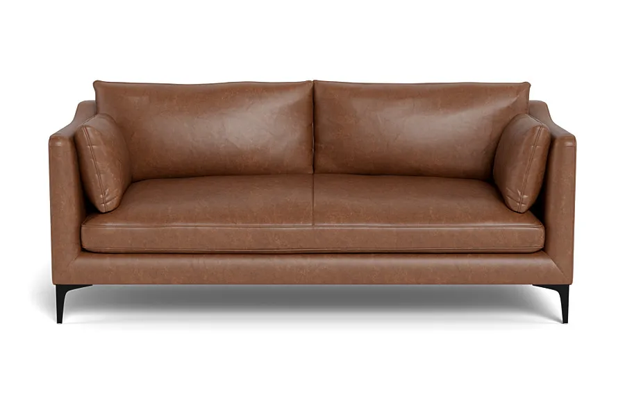 Caitlin Leather Sofa by The Everygirl®