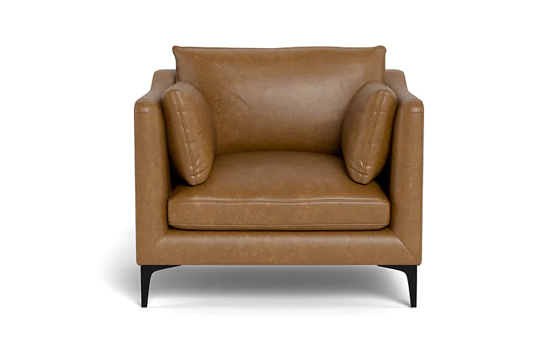 Caitlin Leather Accent Chair by The EverygirlÃ?Â®
