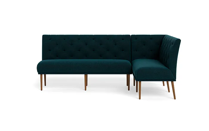 Dorian Upholstered Right Banquette with Tufting Option