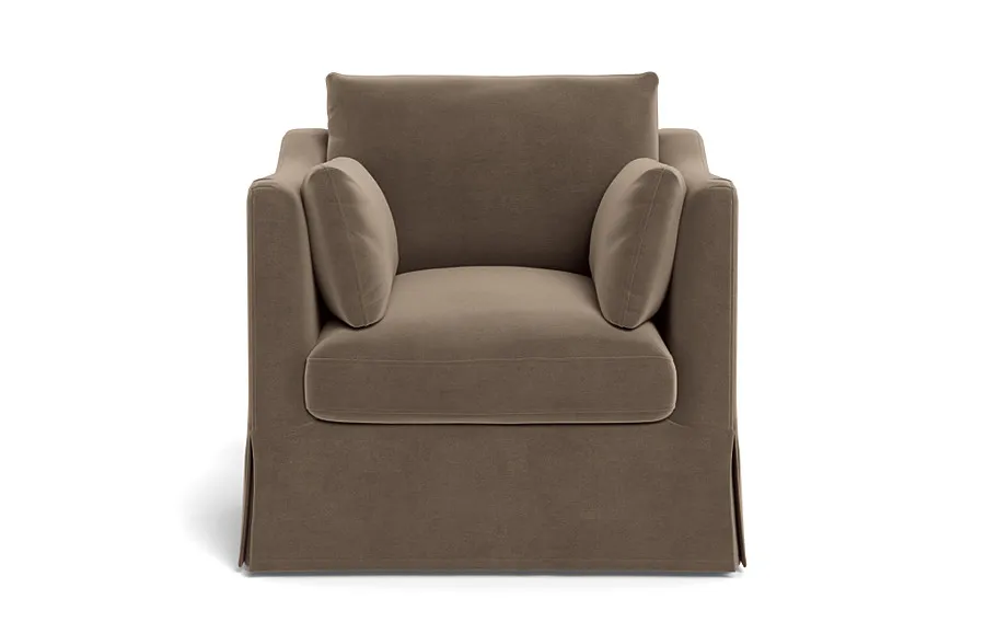 Caitlin Slipcovered Swivel Chair by The EverygirlÃ?Â®