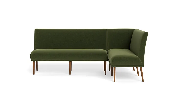 Dorian Upholstered Right Banquette with Tufting Option