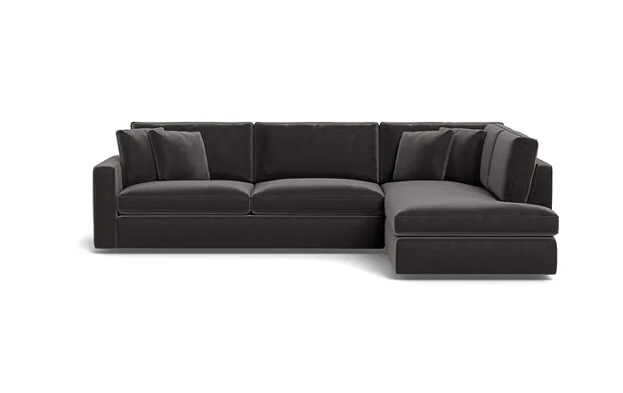 James 3-Seat Right Bumper Sectional