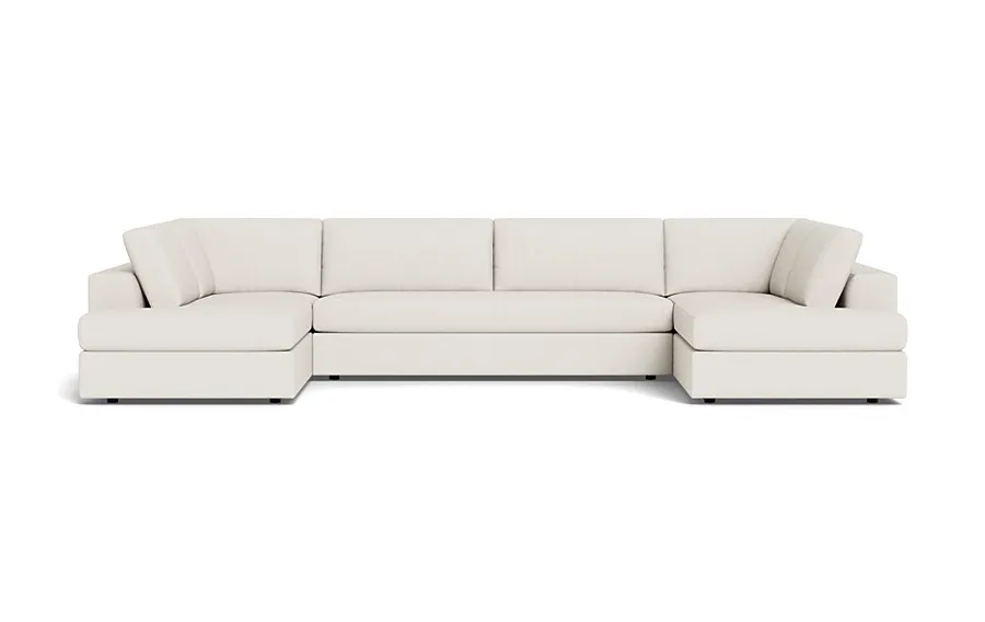 Lee 3-Piece U-Shaped Bumper Sectional