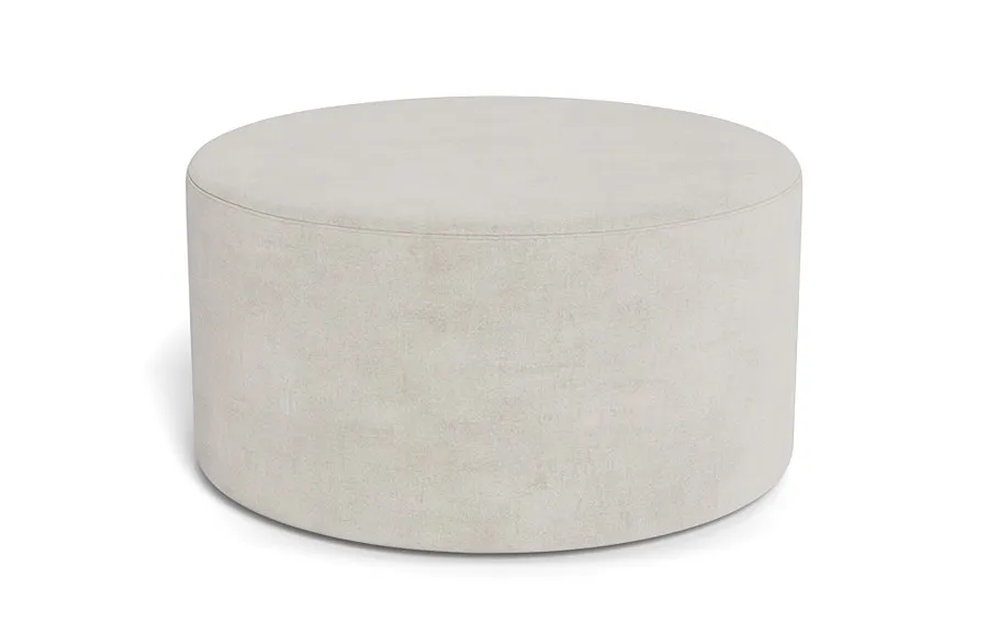 Colten Round Coffee Table Ottoman