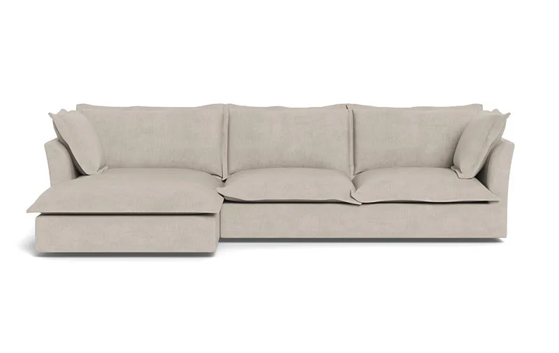 127" Skylar  Chaise Sectional