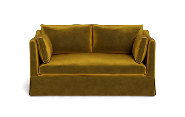 Caitlin Slipcovered Loveseat by The Everygirl®