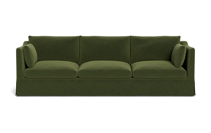 Caitlin Slipcovered 3-Seat Sofa by The Everygirl®