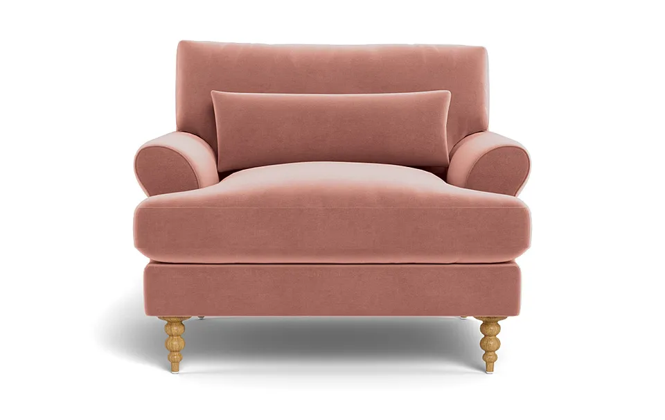 Maxwell Accent Chair by Apartment Therapy, double down blend fill