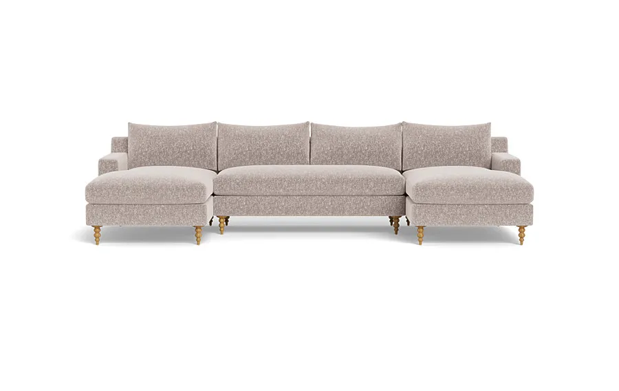 Sloan 3-Piece U-Sectional *Down alternative fill