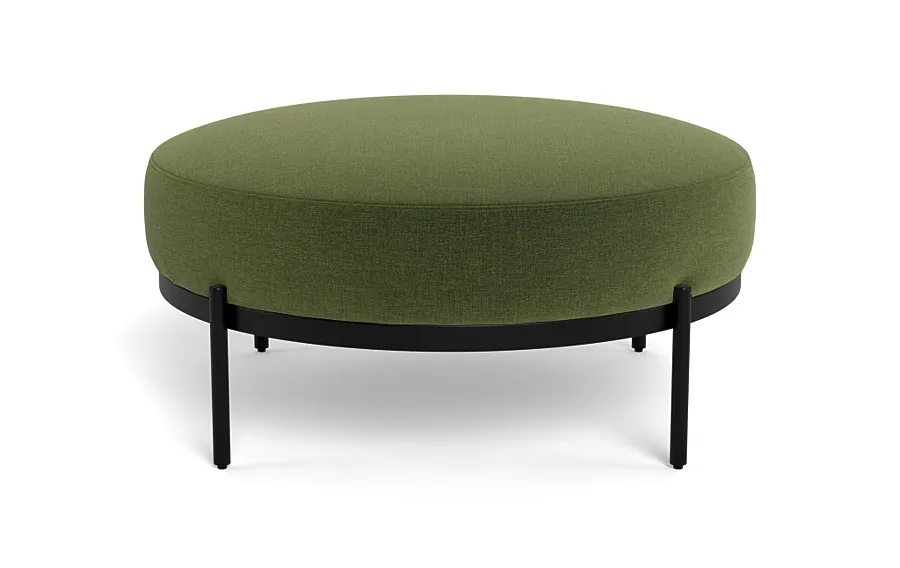 Kyle Round Coffee Table Ottoman