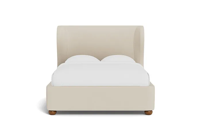 Maxwell Upholstered Bed with Storage Option (No Storage)