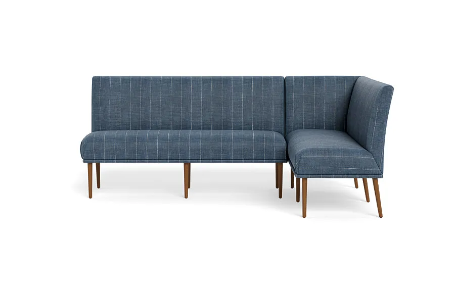 Dorian Upholstered Right Banquette with Tufting Option