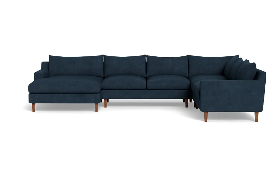 Sloan 4-Piece Corner Sectional Sofa with Left Chaise