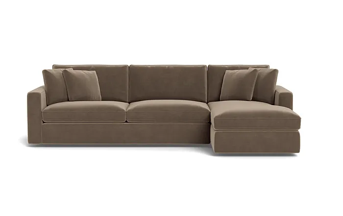 James 3-Seat Right Chaise Sectional