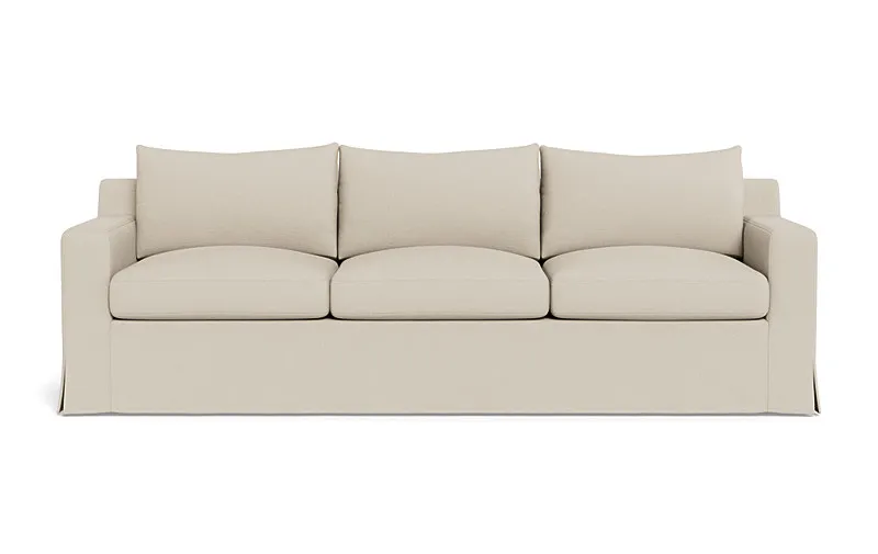 Sloan Slipcovered 3-Seat Sofa, double down blend fill