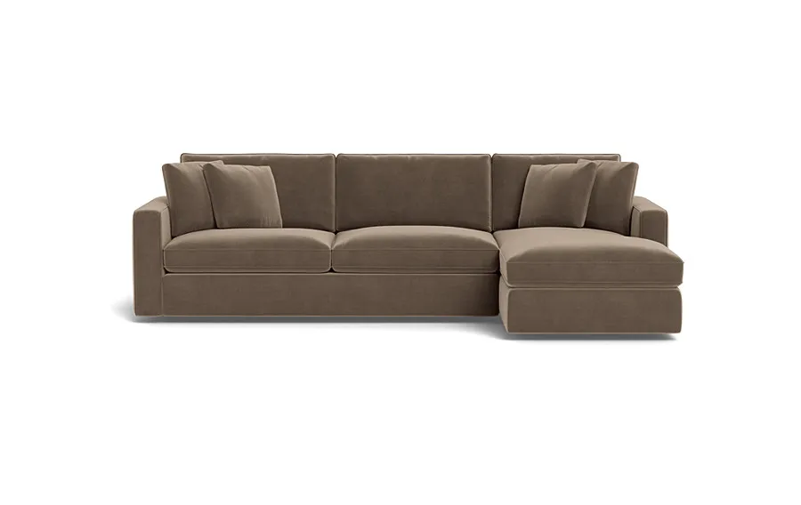 James 3-Seat Right Chaise Sleeper Sectional