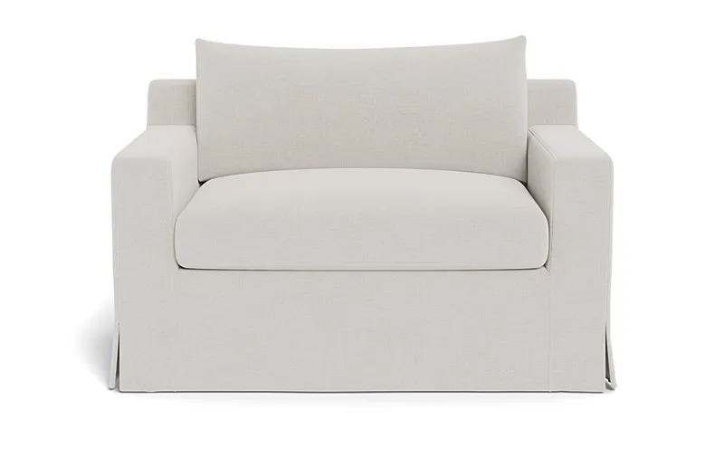 Sloan Slipcovered Chair and a Half