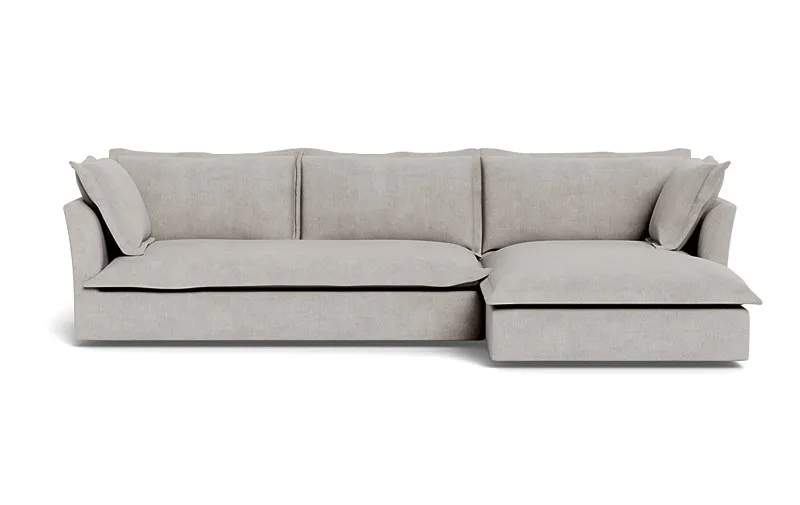 127" Skylar  Chaise Sectional