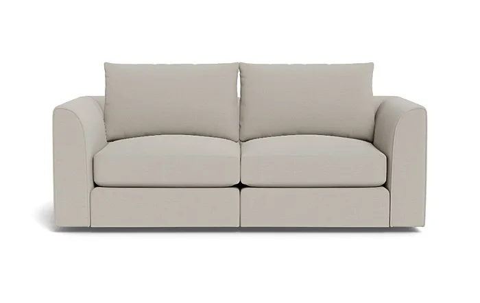 Beckham Modular Fabric Loveseat