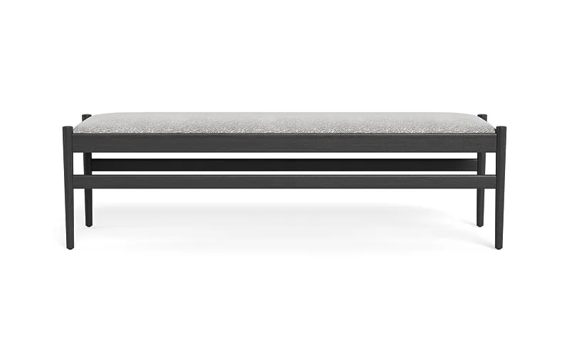 Turner Wood Framed Upholstered Bench