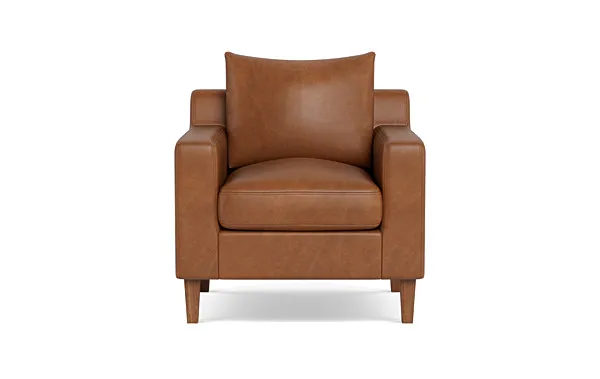 Sloan Leather Petite Chair
