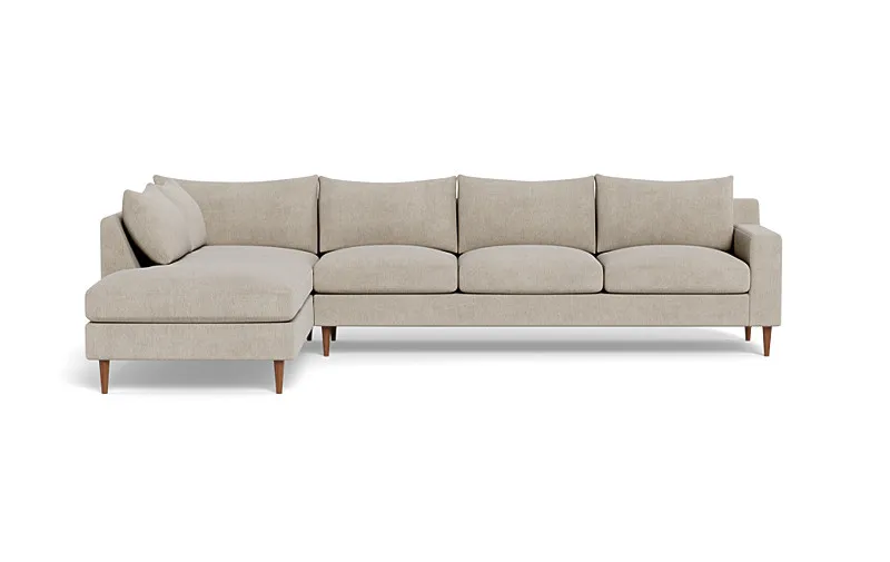 Sloan 4-Seat  Bumper Sectional