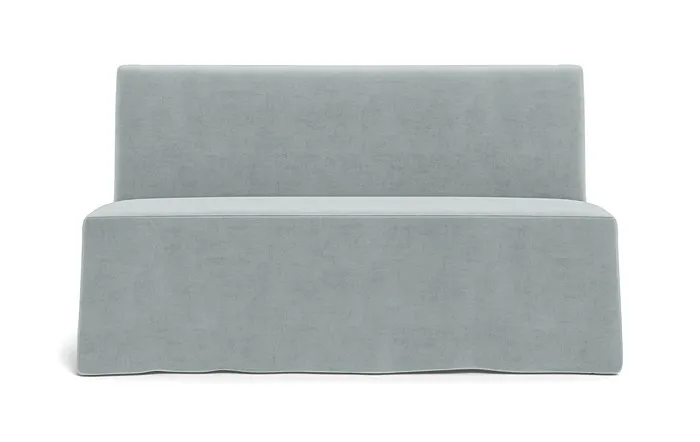 Dorian Slipcovered Dining Bench