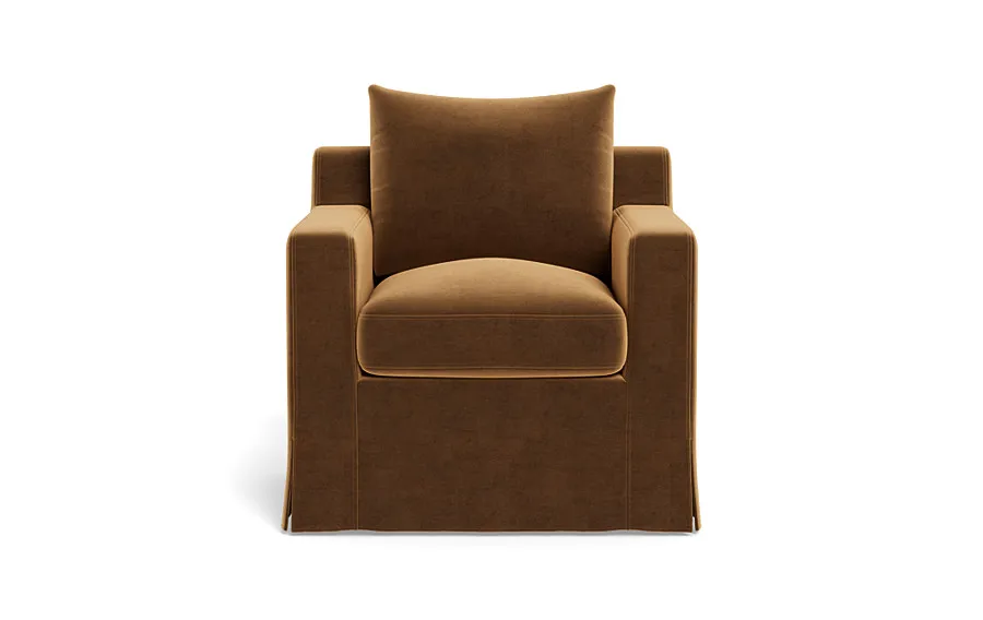 Sloan Slipcovered Petite Chair