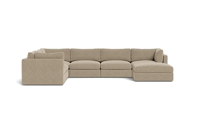 Tatum Modular Corner Chaise Sectional 