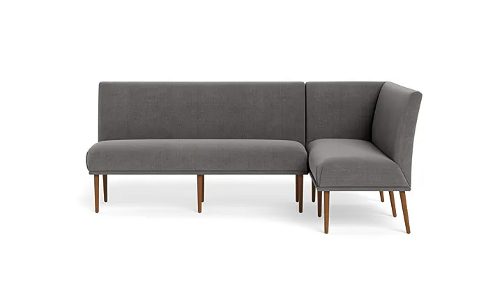 Dorian Upholstered Right Banquette with Tufting Option