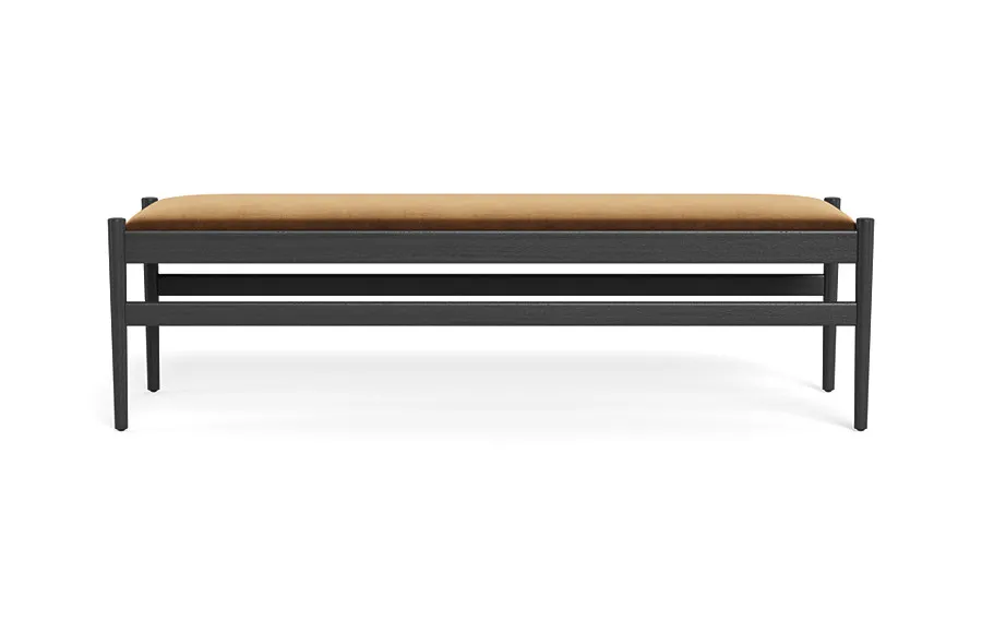 Turner Wood Framed Upholstered Bench