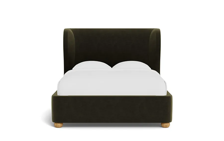 Maxwell Upholstered Bed with Storage Option, King, with Lift Storage