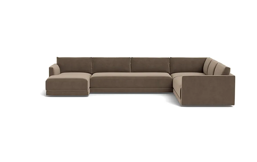 Lukas 4-Piece 5-Seat Corner Chaise Sectional Left