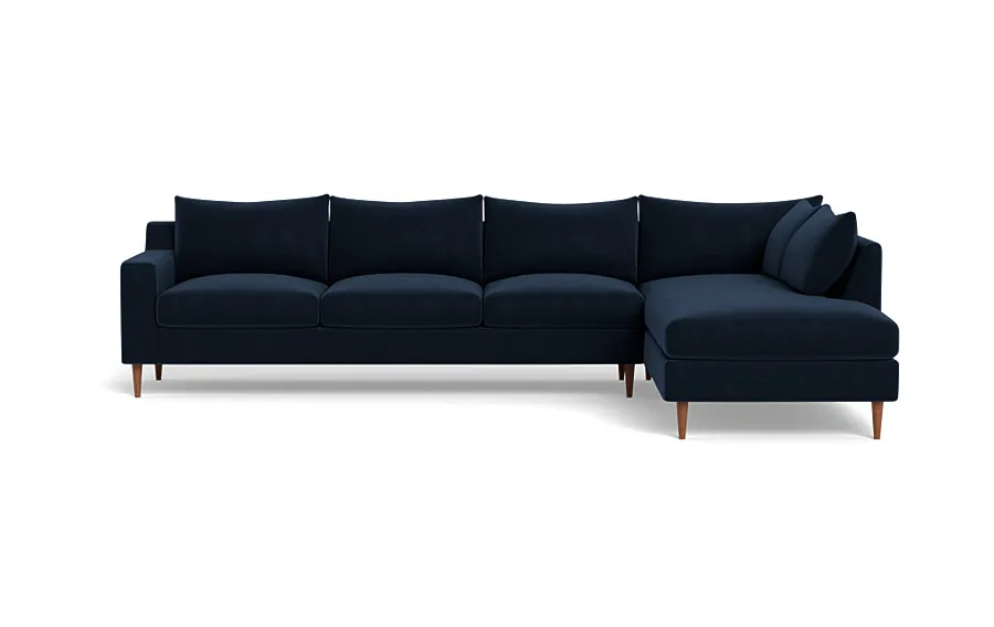 Sloan 4-Seat  Bumper Sectional