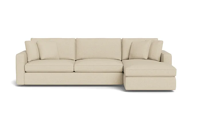 James 3-Seat Right Chaise Sectional