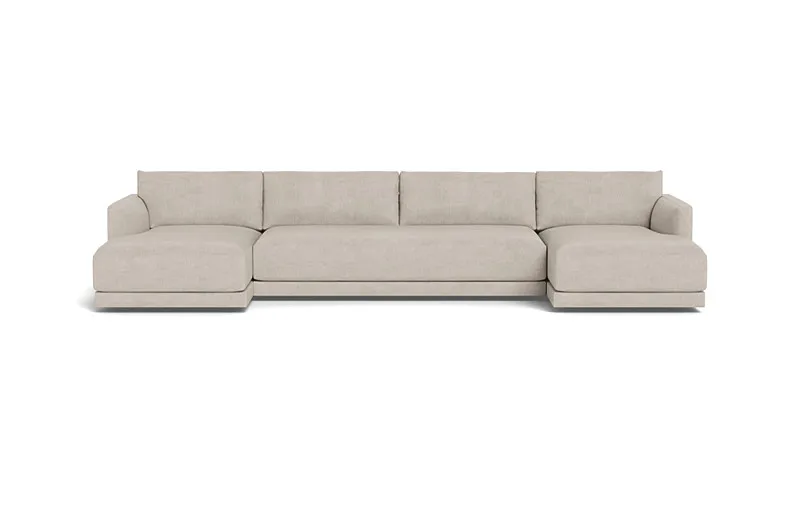 Lukas 3-Piece 4-seat U-Chaise Sectional 