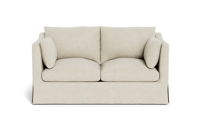 Caitlin Slipcovered Loveseat by The Everygirl®