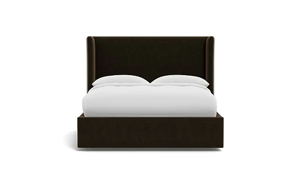 Graham Upholstered Bed with Contrast Piping and Storage