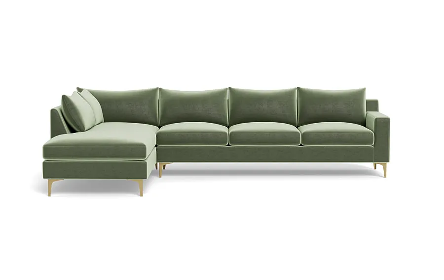 Sloan 4-Seat  Bumper Sectional