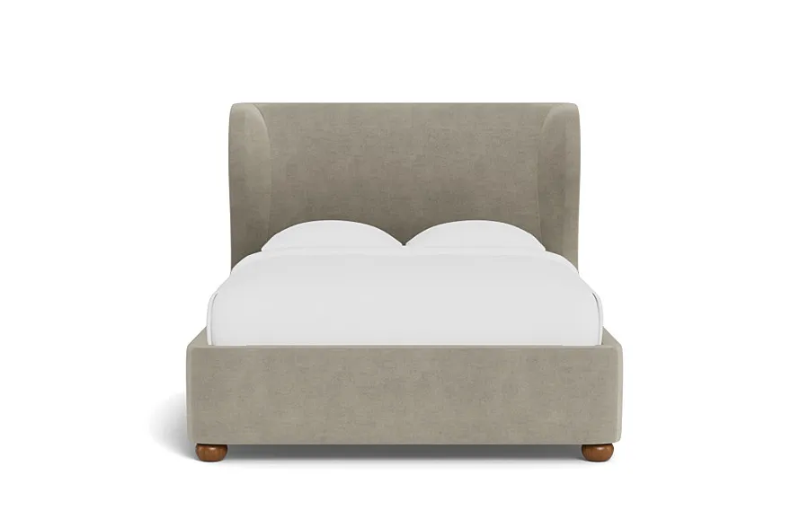 Maxwell Upholstered Bed with Storage Option, King, with Lift up Storage