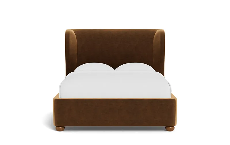Maxwell Upholstered Bed (No Storage Option)