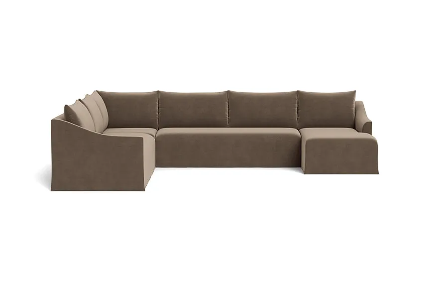 Dixon 4-Piece Corner Sectional Sofa with Right Chaise