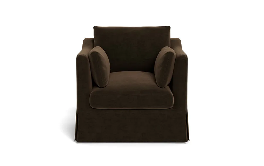 Caitlin Slipcovered Petite Chair by The EverygirlÃ?Â®