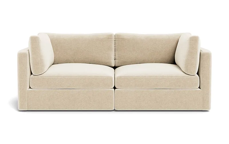 Tatum Modular Fabric Loveseat