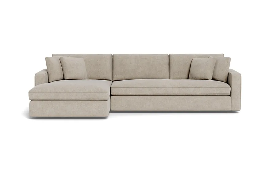 James 3-Seat Left Chaise Sectional