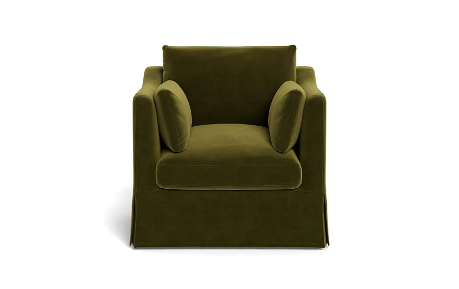 Caitlin Slipcovered Petite Chair by The EverygirlÃ?Â®