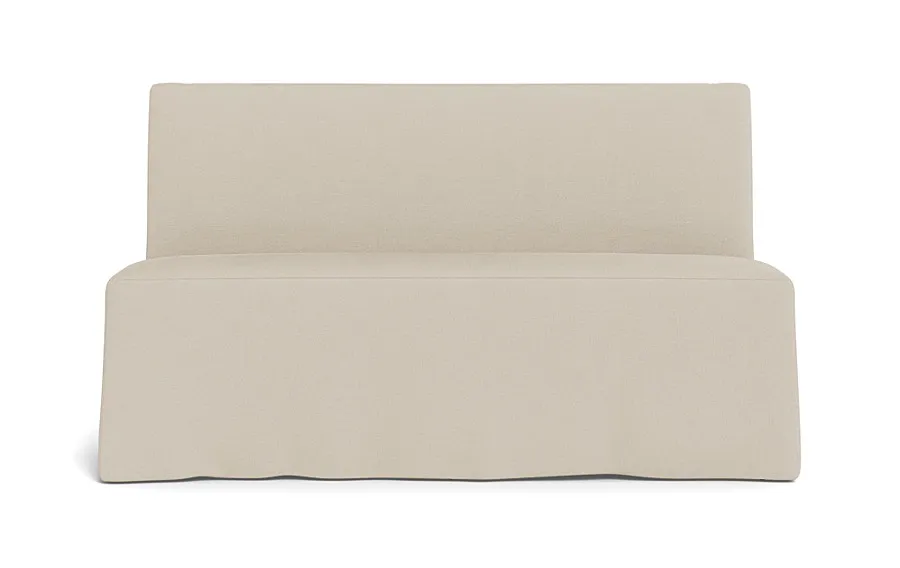 Dorian Slipcovered Dining Bench