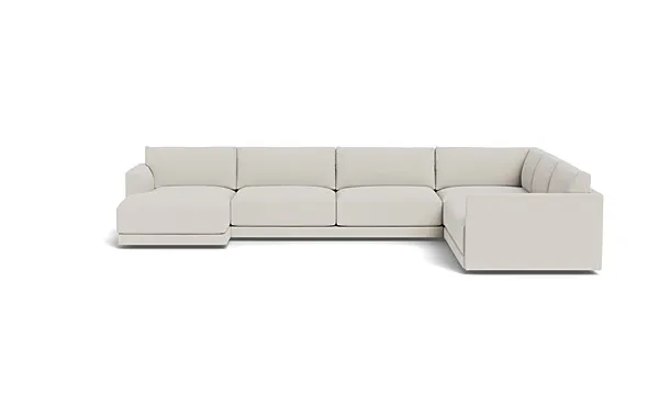 Lukas 4-Piece 5-Seat Corner Chaise Sectional Left